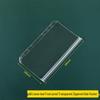 Clear PVC Bag for A6 Planners, A5 Storage, B5 Loose-leaf, Document & Card Holder