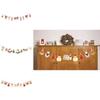 Einzigartiger Weihnachts-Zugflaggen-Schmuck Cartoon Weihnachtsmann Hängebanner Dekoration