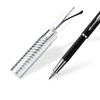 Mini Portable Reading Glasses Small Metal Rimless Presbyopic Eyewear With Pen Tube Case +3.5 +4