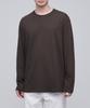Basic Long Sleeve T-Shirt [Dark Brown]