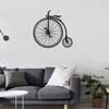 Metal Bicycle Wall Art Bike Artwork Hanging Decor Home Decorations for Living Room Study Bedroom Dinning Room Office
