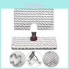 Mop Shark Steam Cloth Cover Microfiber Flat Cleaning And Pad Replacement