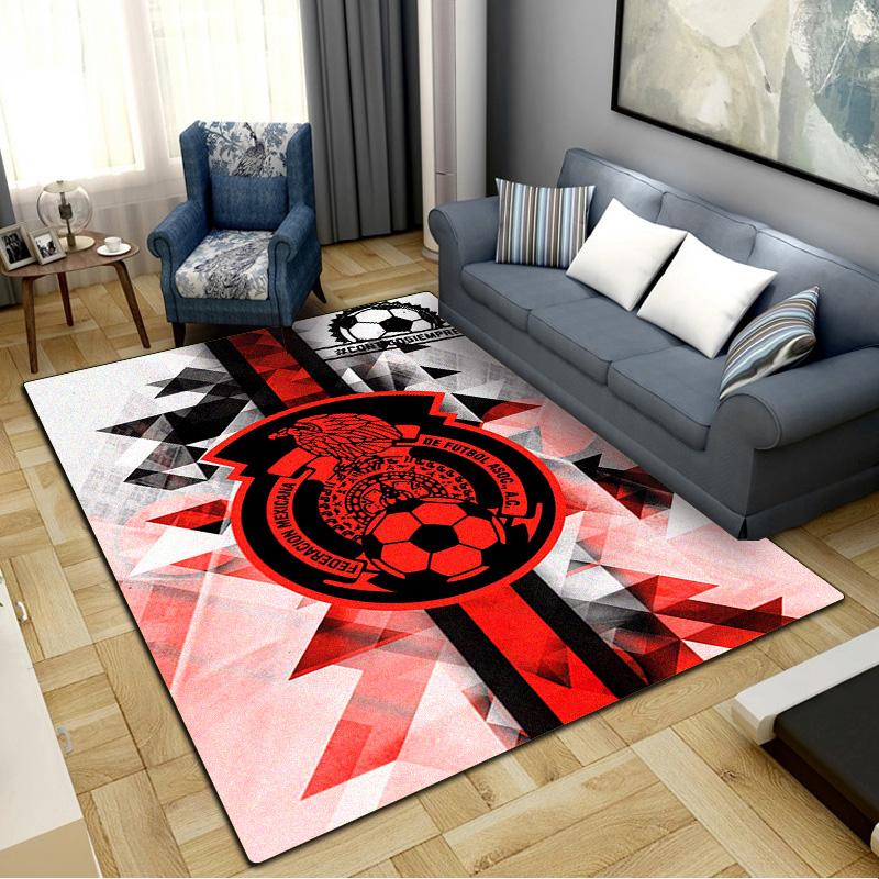 Selección Nacional de México Carpet Rug for Living Room Bedroom Home Sofa Decoration, Kids play Non-slip Floor Mat