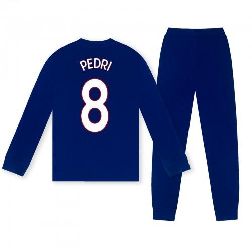 FC Barcelona Boys Pedri 8 Long Pyjama Set