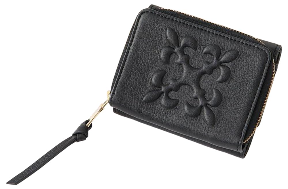 

Russet Embossed Monogram Tri-fold Wallet RUZ1052281A0007 Free Size Black