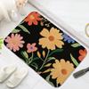 1 Piece Spring and Summer Flower Indoor Door Mat, Household Dust Removal and Easy Cleaning, Outdoor Indoor Carpet, Kitchen Bathr