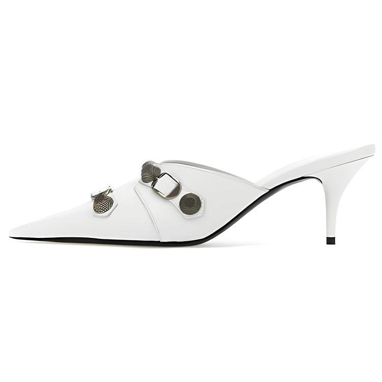 Balenciaga Cagole 80mm Pointed Mules 714253WAD4E9081