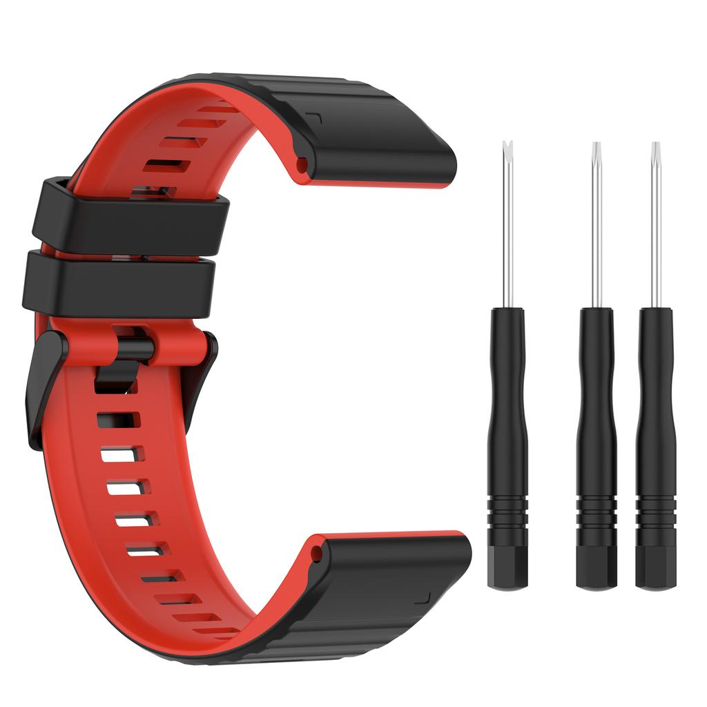 Silicone Wristband 26mm for Garmin fenix3 hr / Garmin fenix3 sapphire , with quick release