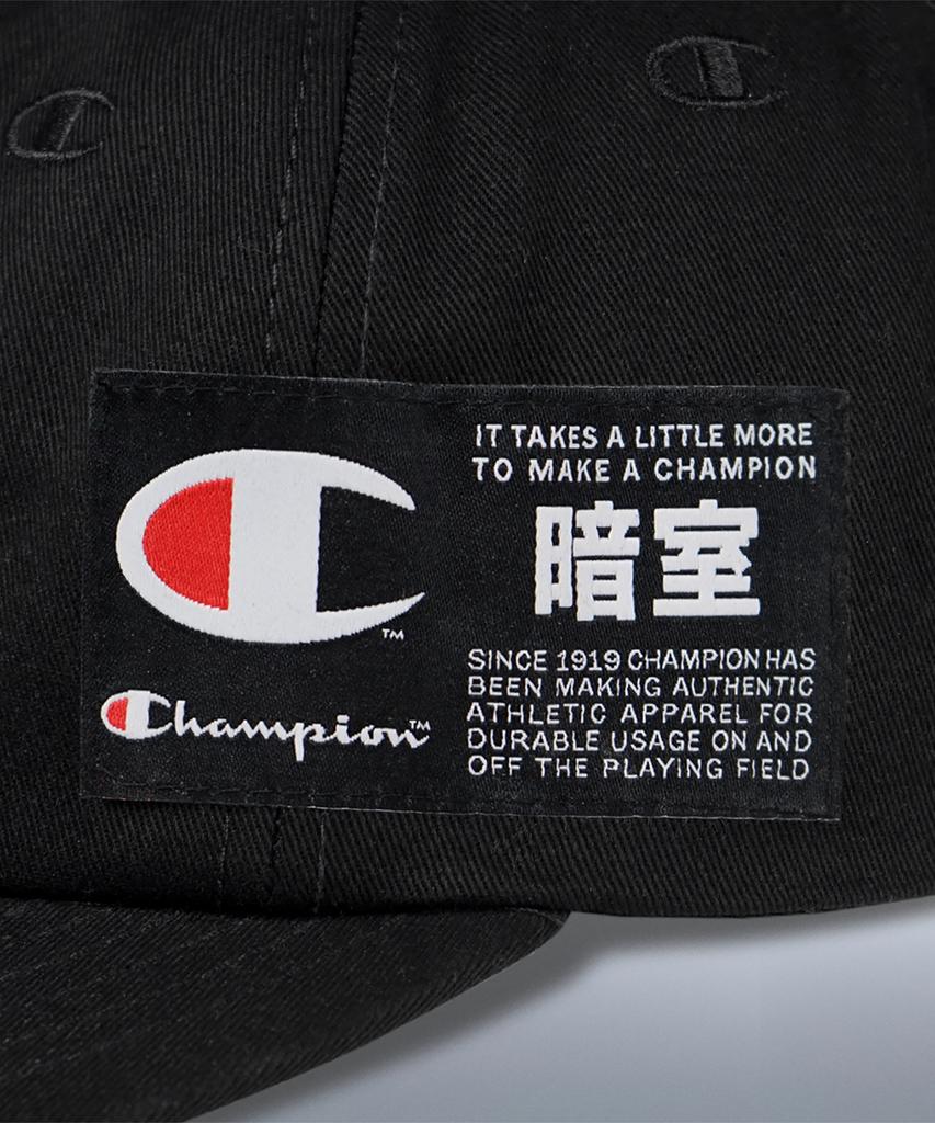 CHAMPION X Darkroom Studio 6-Panel Ball Cap Black