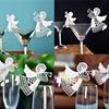 Hot Flying Angel Name Place Card For Wedding Party Table Wine Glass Decoration