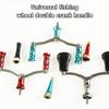 Fishing Wheel Grip Spinning Wheels Fish Wheel Double Shake Handle Cnc Metal Rocker Arm Fit Outdooring Fishing Accessories