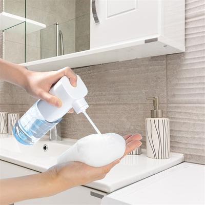 Automatischer Schaumseifenspender, Elektrisch und Wiederaufladbar, Nachfüllbarer Schaumhandspender für Küche Badezimmer