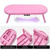 Manicure Hand Pillow Foldable Nail Arm Rest for Salon and Nail Art Portable Plastic Nail Technician Tool Accessory