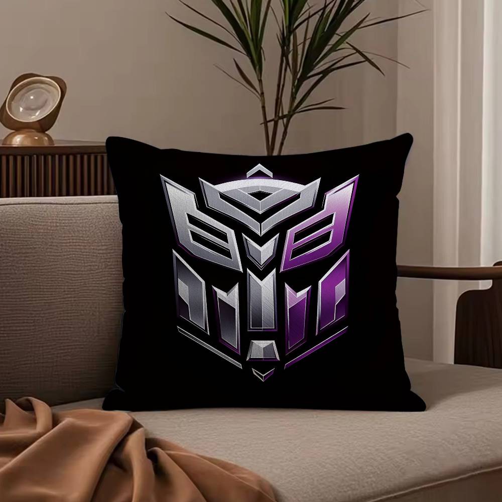 

T-Transformer Classic Film Pillow Case Anti-dustmite Pillowcase Invisible zipper silky short plush Sofa cushion cover 30cmx30cm
