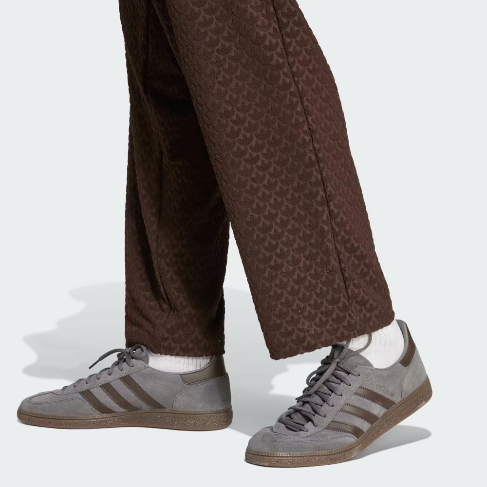 Adidas Monogram Track Fashion Skin-Friendly Breathable Warm Sports Casual Pants Men Bottoms Brown JP4428