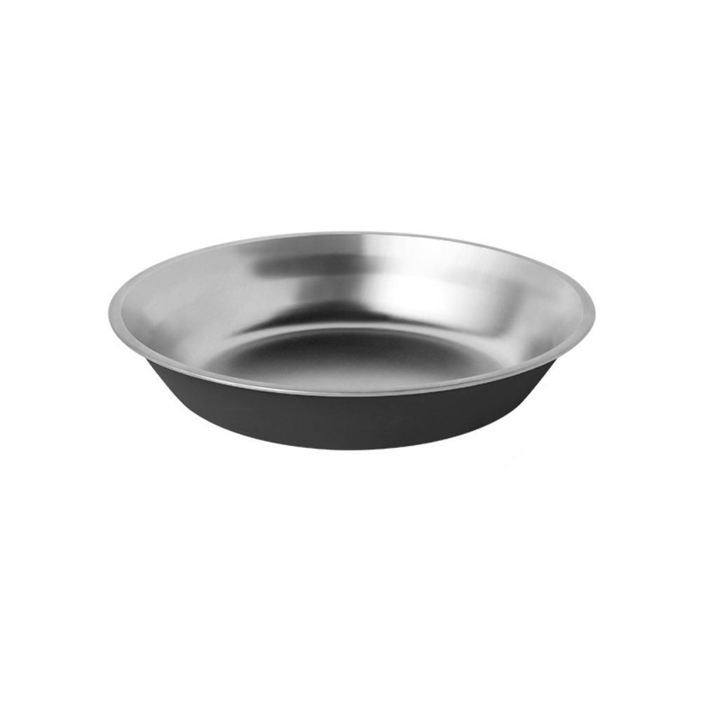 

Wide Mouth Cat Food Bowls Non-slip Dog Food Dish Stainless Steel Dog Bowl Multi-Pet 6.61x1.18 in