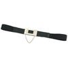 Fashionable Elastic Metal Waist Belt Women's Dress Suit Belt Autumn Winter Black In Stock