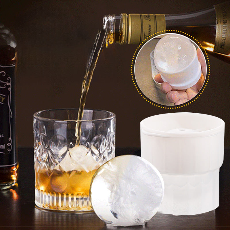 Portable Silicone Ice Ball Maker DIY Refrigerator Freezer Ice Maker Creative Small Ice Ball For Cocktail Whiskey Drink Home Bar