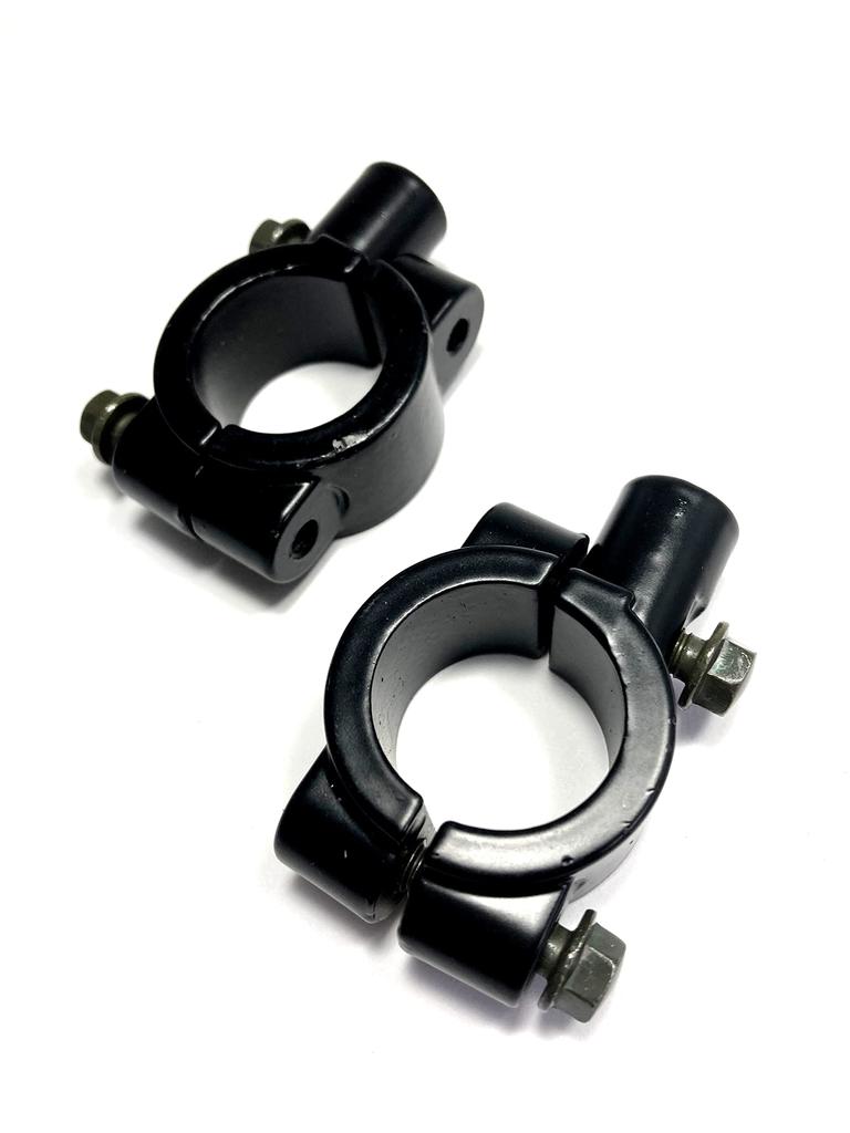 [Red Lightning] Bike Mirror Holder Clamp Set of 2 1