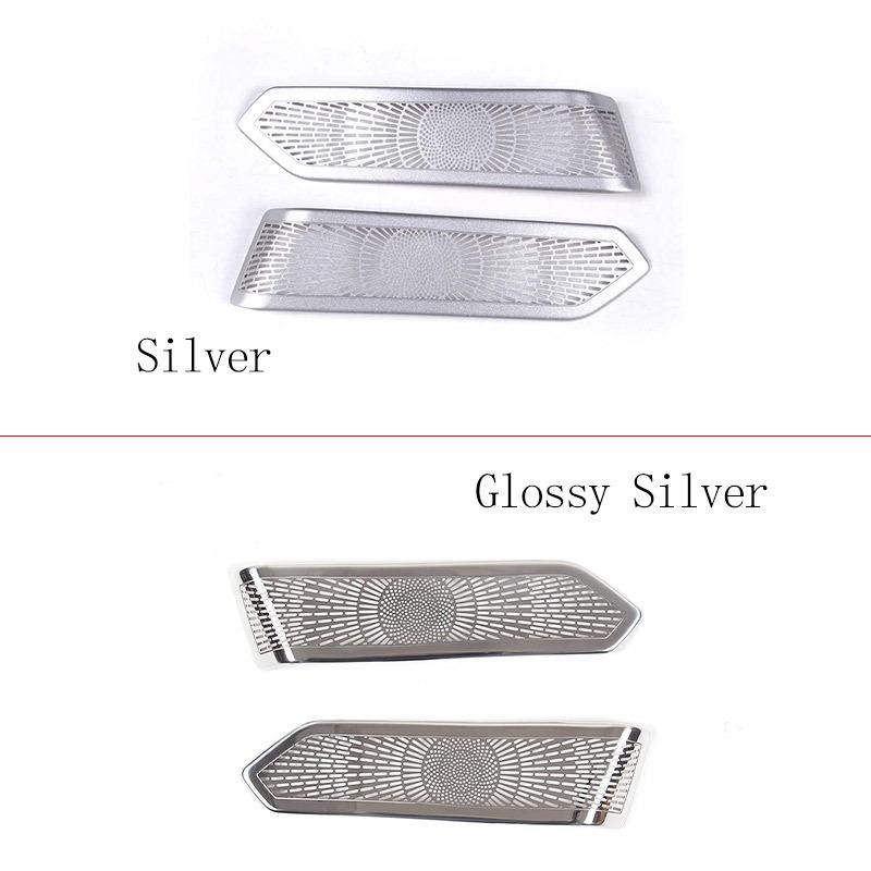 For Land Rover Range Rover Sport  Vogue L460  Stainless Steel Car A-pillar Audio Speaker Tweeters Cover Trim Car Accessories