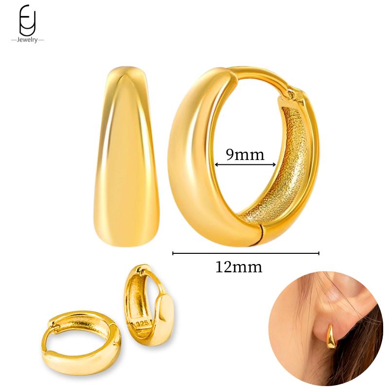 925 Silver Needle Vintage Gold Earrings Luxury Long Chain Tassel Crystal Hoop Earrings for Women Party Trend Jewelry