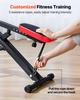 Squat Machine, Deep Squat Rowing Machine for Home, Easy Setup & Foldable Exercise Equipment, Glute Trainer Machine with 3 High-Strength Resistance