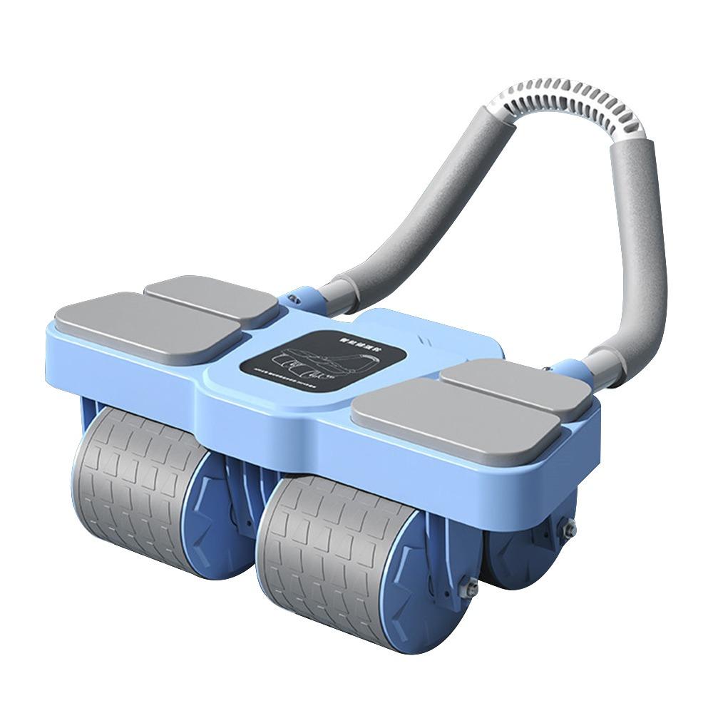 

Automatic Rebound Abdominal Wheel Slider Rail Exercise Roller Upgrades Workout Wheel Home Gym синій