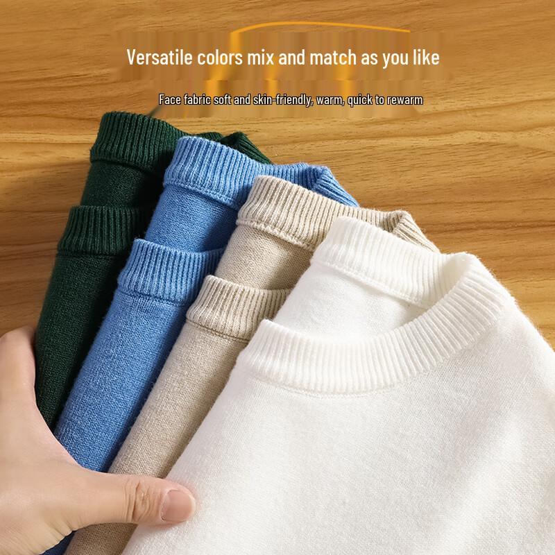 JEEP Men's Heavyweight Warm Knit Pullover Sweater