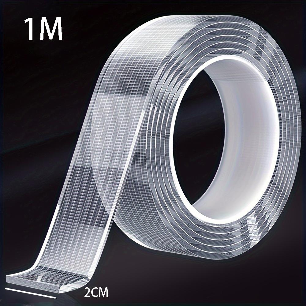 5m Ultra-Strong Nano Double-Sided Adhesive Tape - Clear, Removable & Waterproof - Heavy-Duty, Extra Sticky Strip for Endless Use