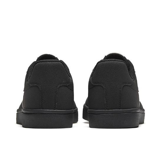 Anta Vitality Classic Retro Campus Life Fashion Versatile Thin Sole Simple Training Low Top Skate Shoes Men Sneaker Basic-Black 912618099-10