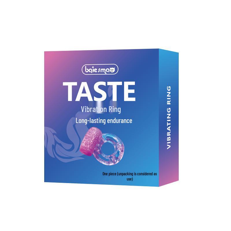 Crystal JJ Vibrating Cock Ring: Adult Men's Toy for Couples, One Piece