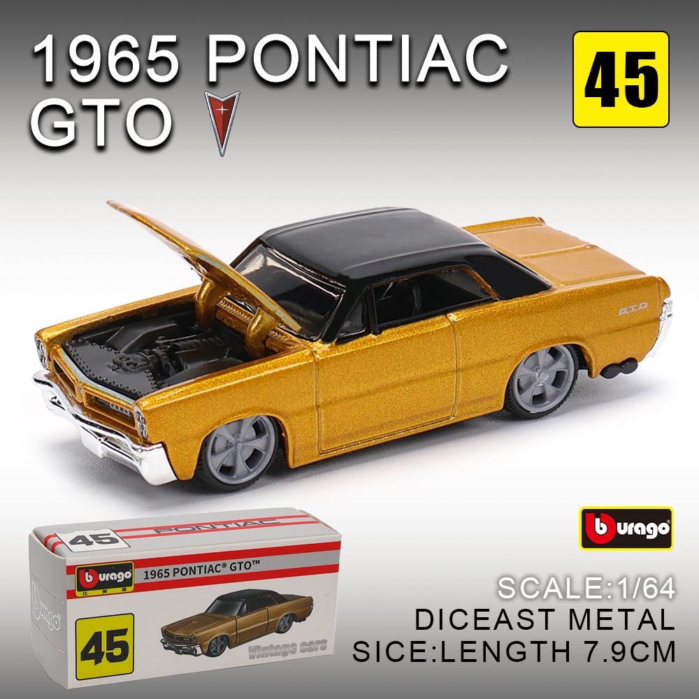 Burago 1:64 golf Porsche 911 Shelby Raventon Mustang Lamborghini Serie da Collezione Modello in Metallo Pressofuso Giocattolo Regalo per Bambini
