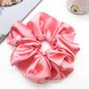 Oversized Scrunchies Rubber Hair Ties Elastic Hair Bands Girs Ponytail Hairstyle Smooth Satin Hair Rings For Women Accessories