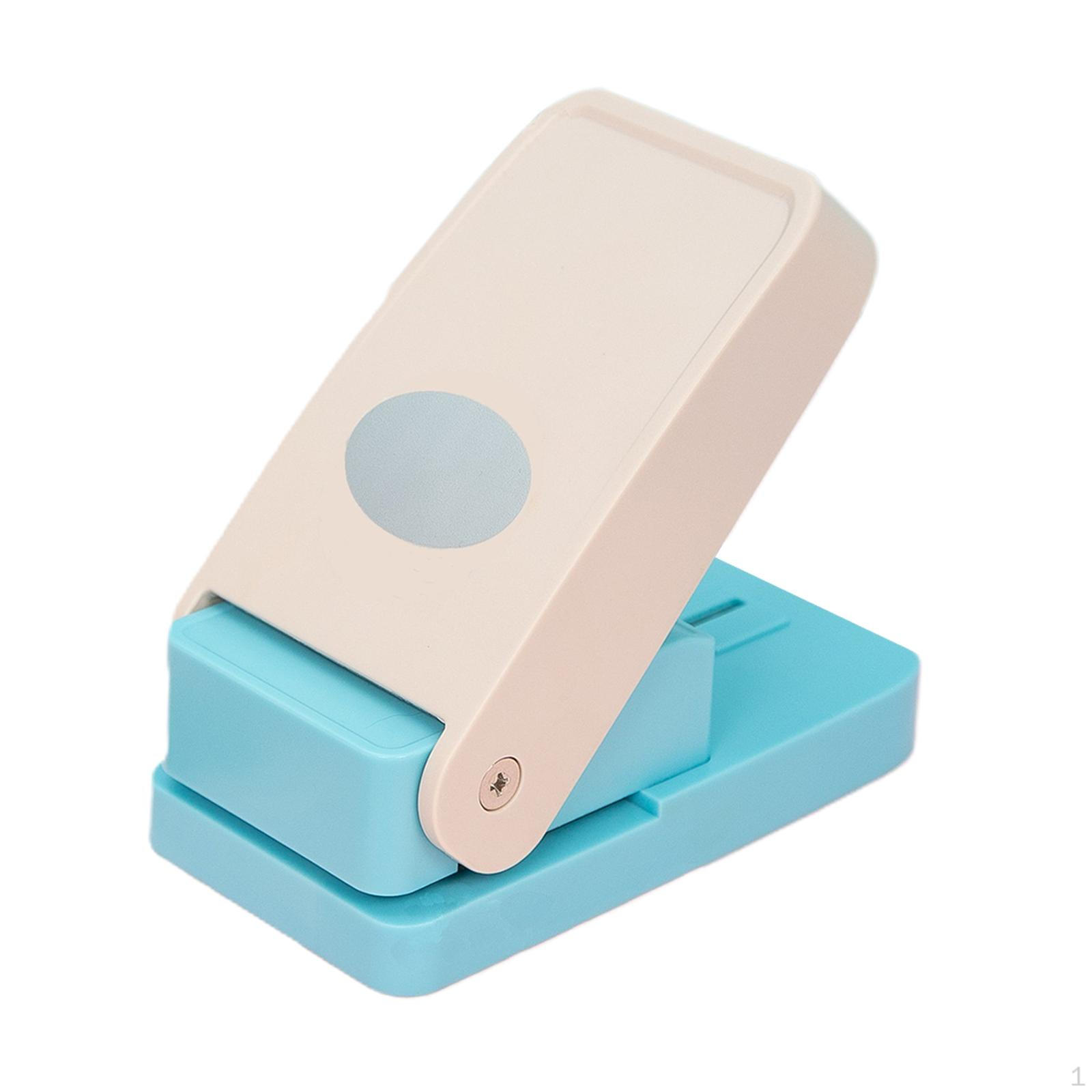

Paper Punch Label Sheet Separator DIY Scrapbook Tool Comfortable Handle PP Metal Suitable for Home Oval
