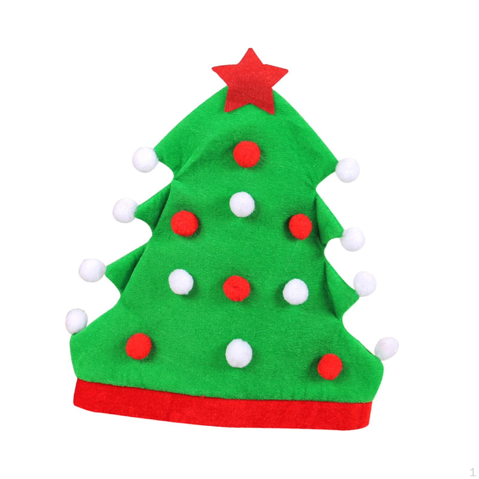 

Рождественская елка шляпа костюм аксессуар ролевые игры выпускной бал женщины мужчины сценическое представление бал рождественский макияж зелёный