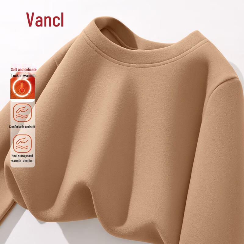 

VANCL Men s Warm Fleece Long-Sleeve Base Layer T-Shirt 2XL