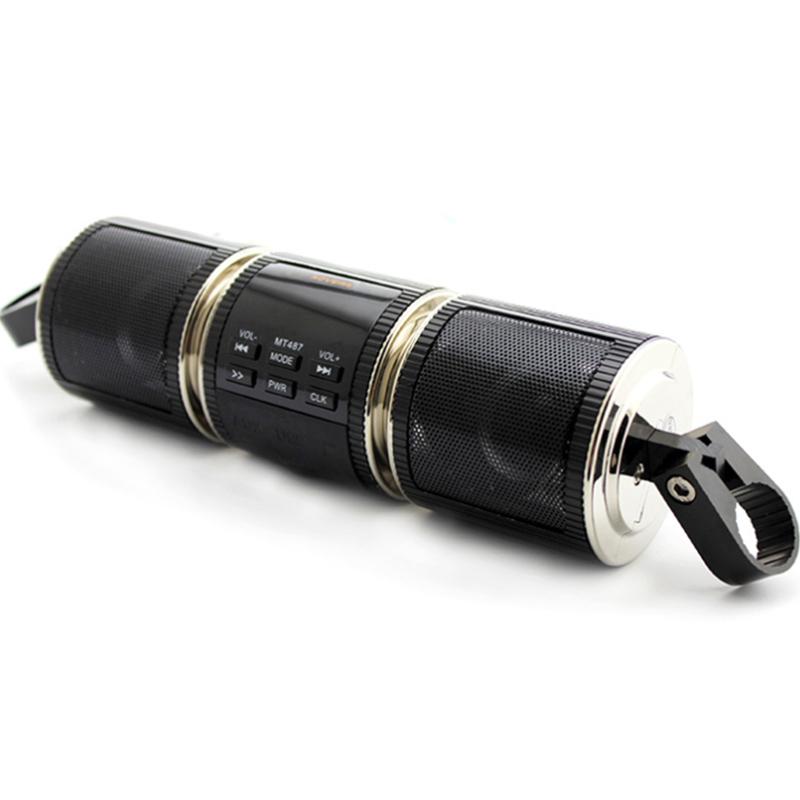 Motorcycle Outdoor Bluetooth Audio with Radio and Waterproof Integrated Subwoofer 12V DC Modified Motorcycle Accessories