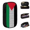 Creative Palestine Flag Palestinian Pencil Cases Pencilcases Pen Kids Big Capacity Bags Office Cosmetic Stationery