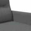 Vidaxl 2-Seater Sofa, Dark Grey, 120 Cm, Upholstered In Fabric