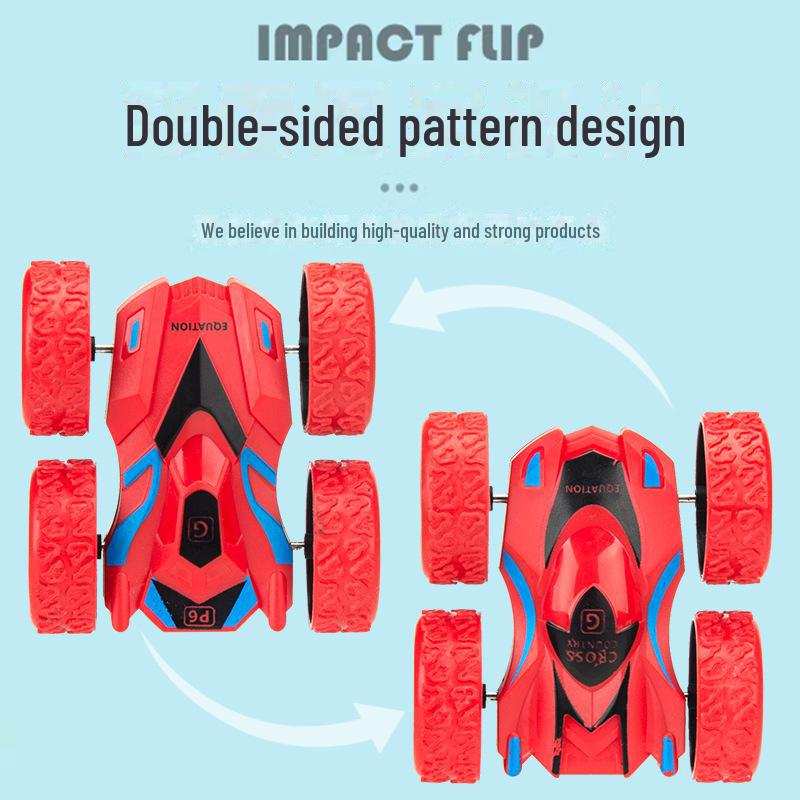 Voiture de cascade tout-terrain double face pour enfants transfrontaliers