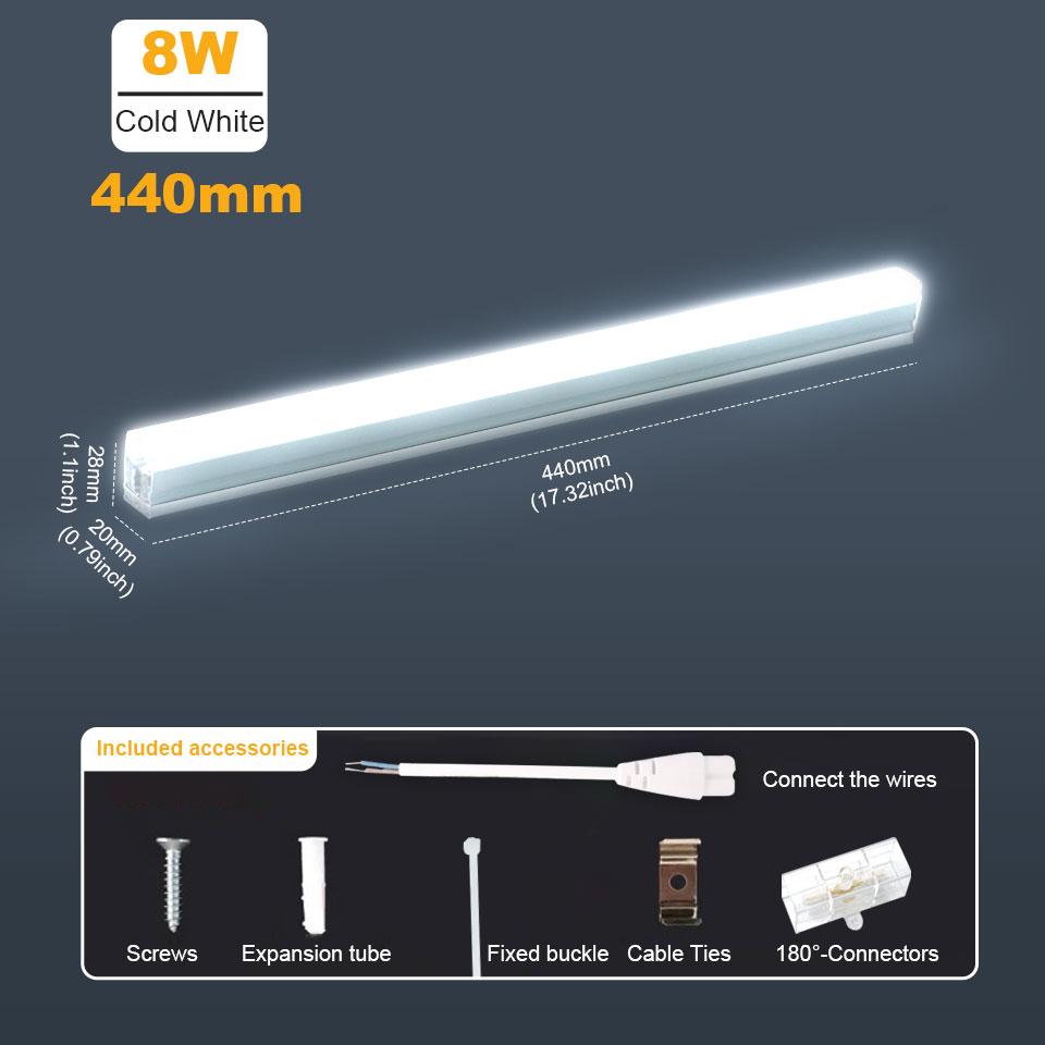 T5 T8 Led Tube Light 220V 110V Wall Lamp Bulb Light 10W  Lampa For Home Indoor Kitchen Lighting Garage Light Ceiling Lighting