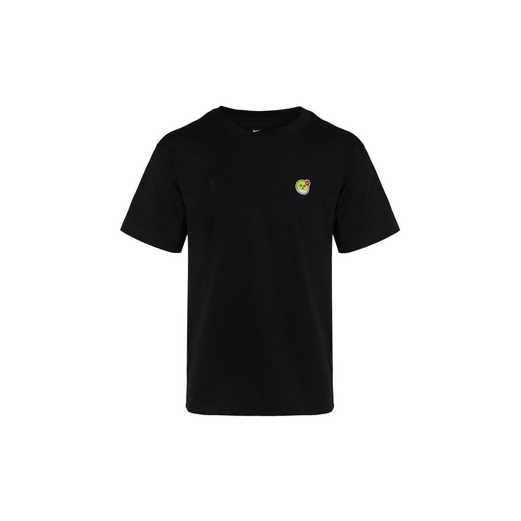 Nike T Shirts Men's Black Crew Neck Moderate Straight Fit DA2389-010