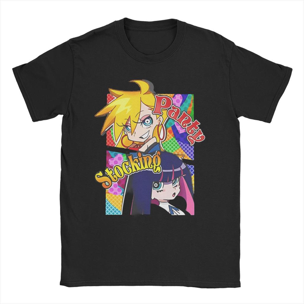 Strumpfhose mit Strumpfhaltern T-Shirts für Männer Frauen Niedliche Anime Lustige Baumwolle T-Shirt Kurzarm T-Shirt Übergrößen Oberteile