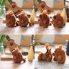 Plush Capybara Stuffed Toy With Wiggling Tail For Kids Gift And Decor Bag
