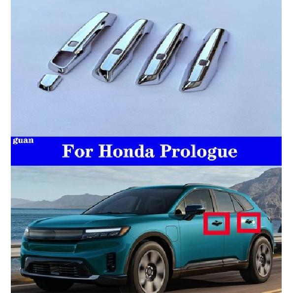 Car Handle Decorative Strip Silver For Honda Prologue 2024-2026