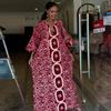 European and American Summer New African Casual Style Hollow Ring Decorative Loose Dress Women