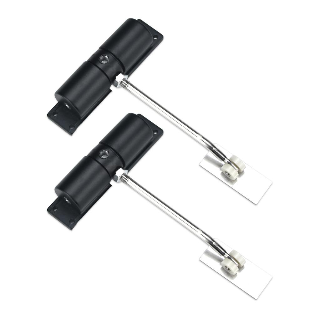 

2 штуки Легкая установка Пружинный доводчик двери Улучшите домашнюю безопасность Конструкция из алюминиевого сплава