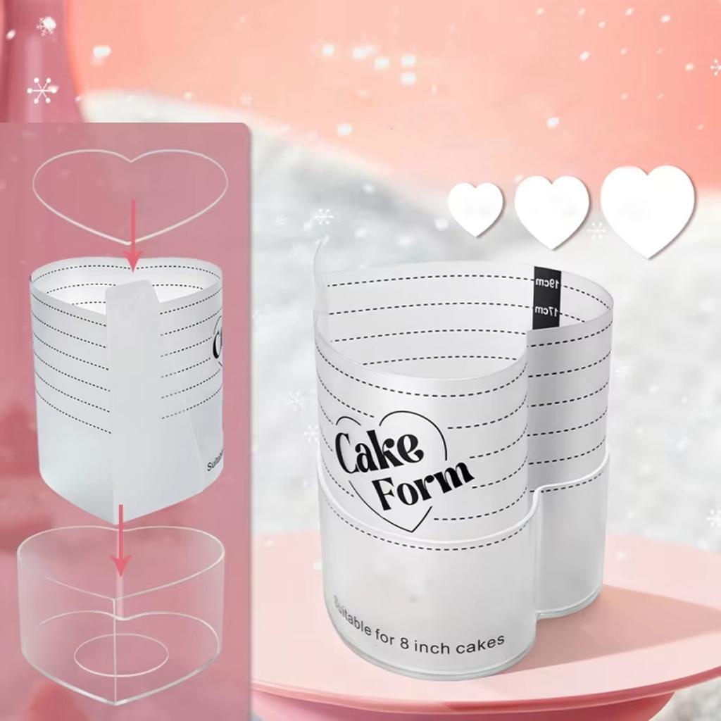 Heart Shaped Mousse Baking Mould Heart Dessert Mould Set for Cooking Desserts