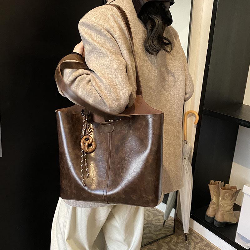 

Женская зимняя сумка-тоут 2025 года из высококачественного текстурированного материала - большая вместительная сумка через плечо 40*12*28 cm