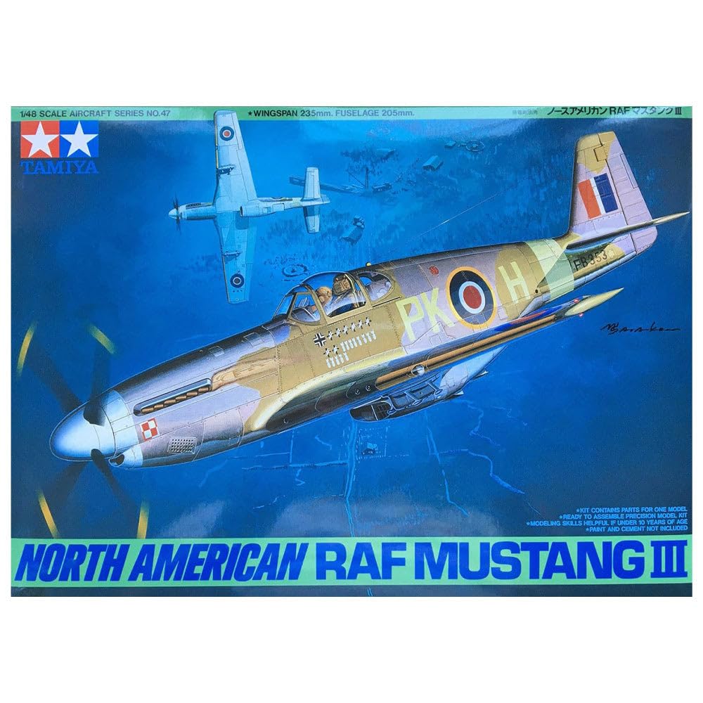 

Шедевральная серия Tamiya Mustang 3 1/48